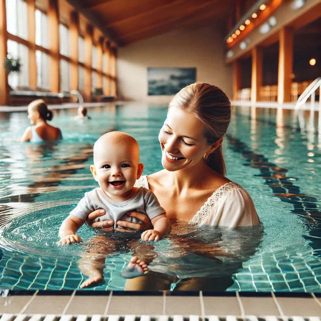¿A qué edad puede empezar mi bebé natación? 👶🏻💦